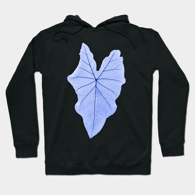 Leaf Blue Hoodie by RaphaelWolf